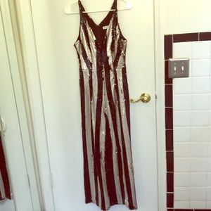 Bobbie sequin jumpsuit from Neiman Marcus